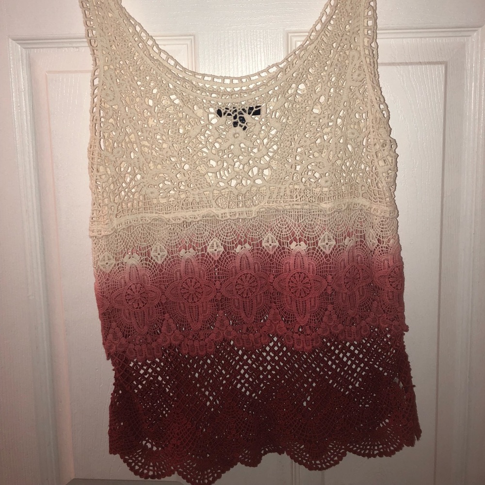 Ombré Crochet Top